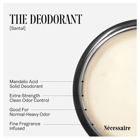 Nécessaire Body Essentials Gift Set Santal Travel Body Wash, Lotion & Deodorant - Picture 8 of 8